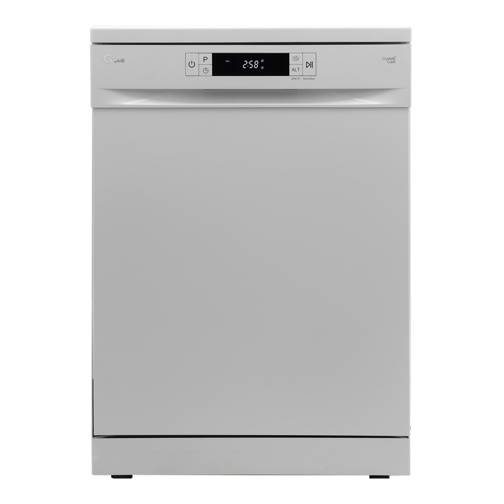 ماشین ظرفشویی جی‌پلاس مدل GDW-M1463W رنگ سفید